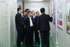 宜春市电子信息产业链招商小分队莅临扬州嘉诚传媒传播有限公司参观调研